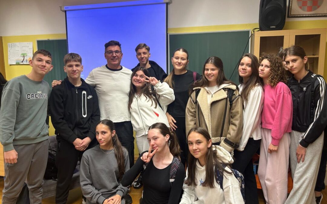 Posjet umirovljenog hrvatskog branitelja našoj školi