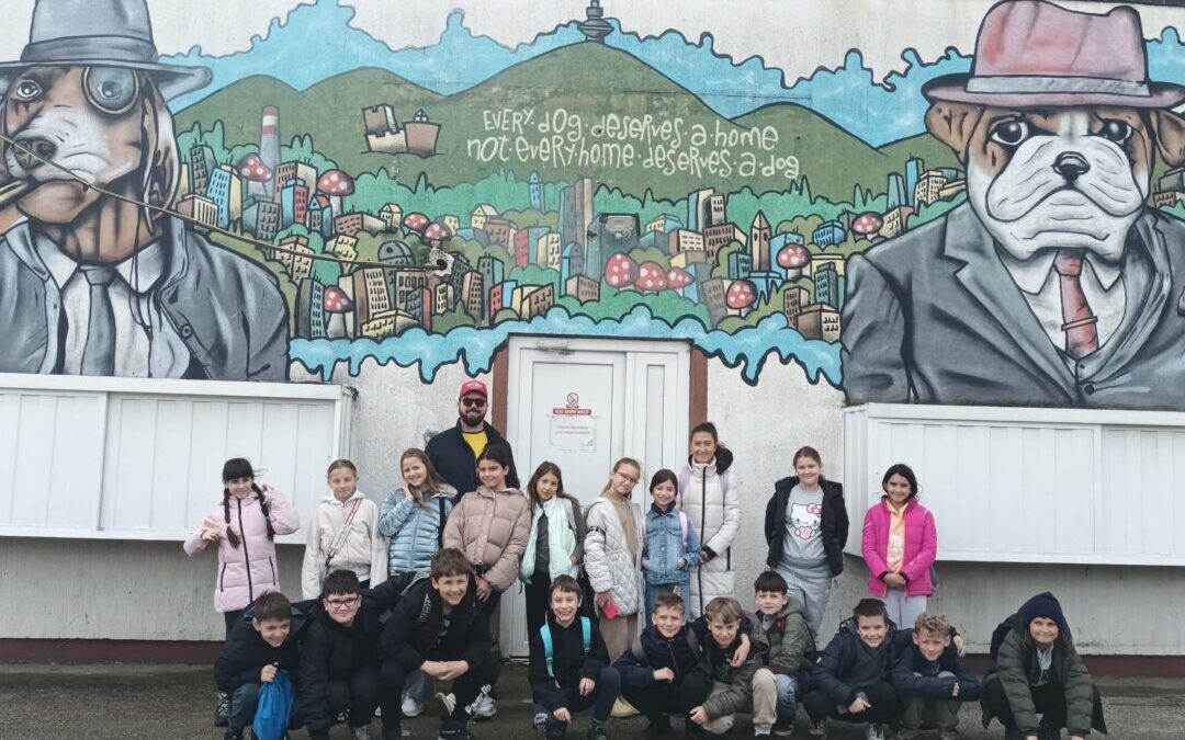 Posjet Skloništu za nezbrinute životinje grada Zagreba u Dumovcu.